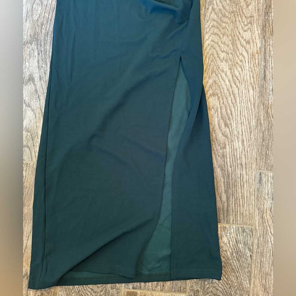Pretty Garden one shoulder long formal dress - Picture 6 of 14